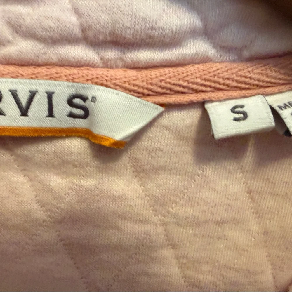 Orvis Light Pink Quilted  Pullover - Picture 4 of 4